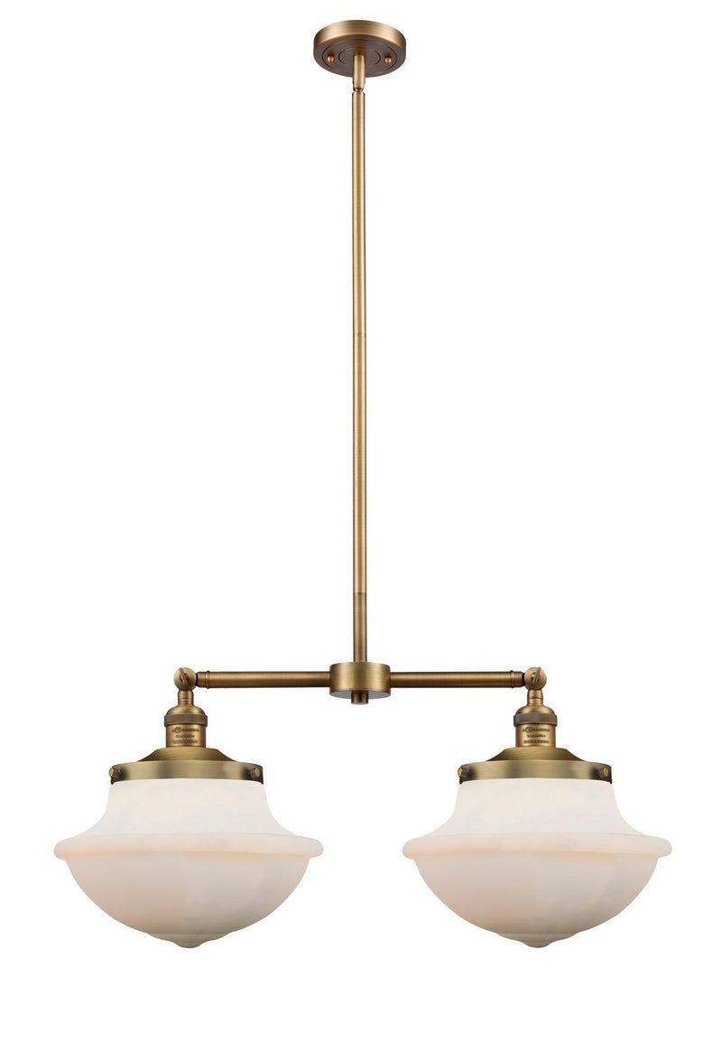Innovations 209-BB-G541-LED LED Island Pendant, Brushed Brass