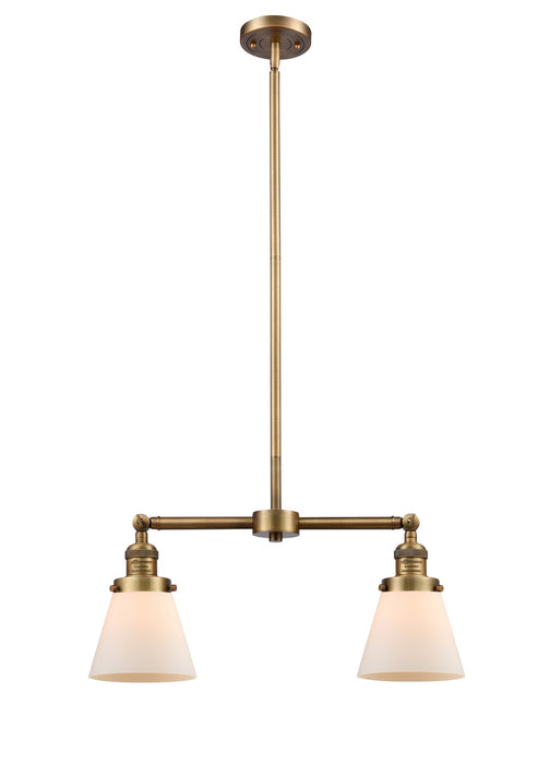 Innovations 209-BB-G61-LED LED Island Pendant, Brushed Brass