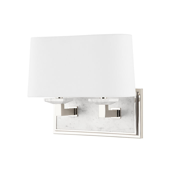 Hudson Valley 4072-PN Two Light Bath Bracket, Polished Nickel