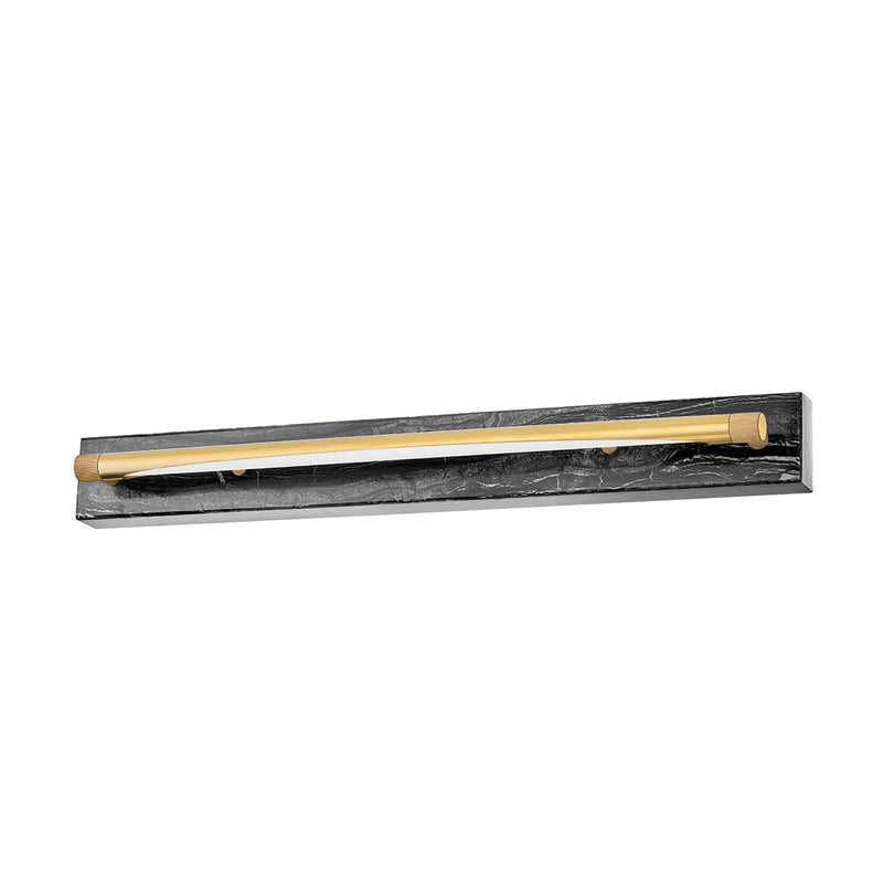Hudson Valley 6826-AGB LED Wall Sconce, Aged Brass