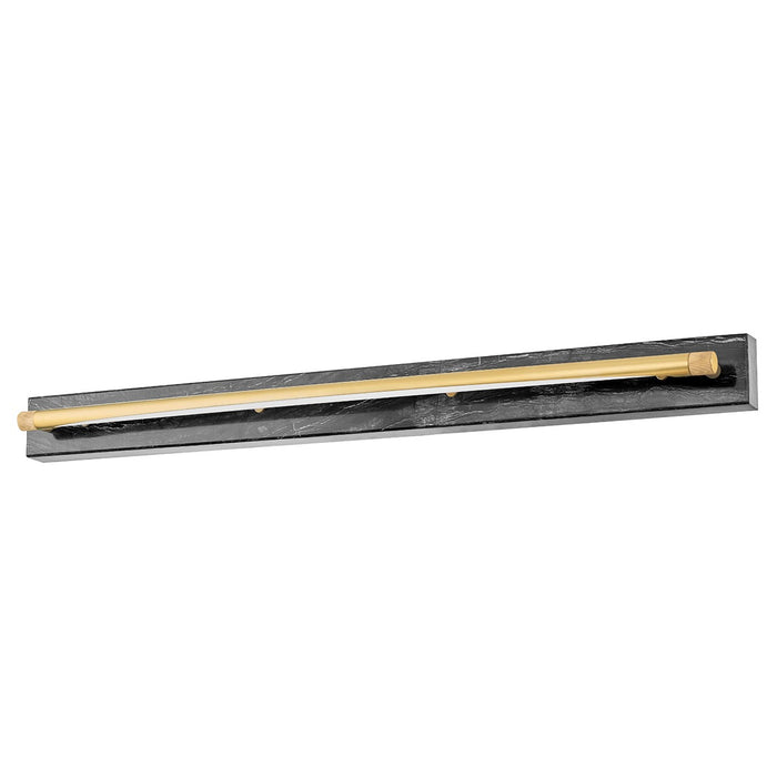 Hudson Valley 6836-AGB LED Wall Sconce, Aged Brass