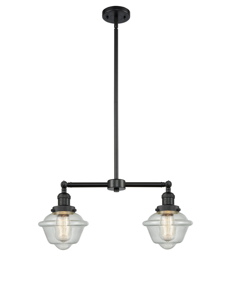 Innovations 209-BK-G534-LED LED Island Pendant, Matte Black