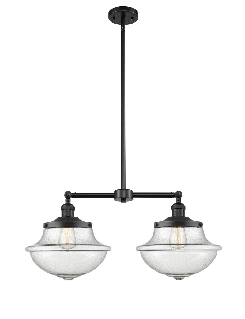 Innovations 209-BK-G544-LED LED Island Pendant, Matte Black