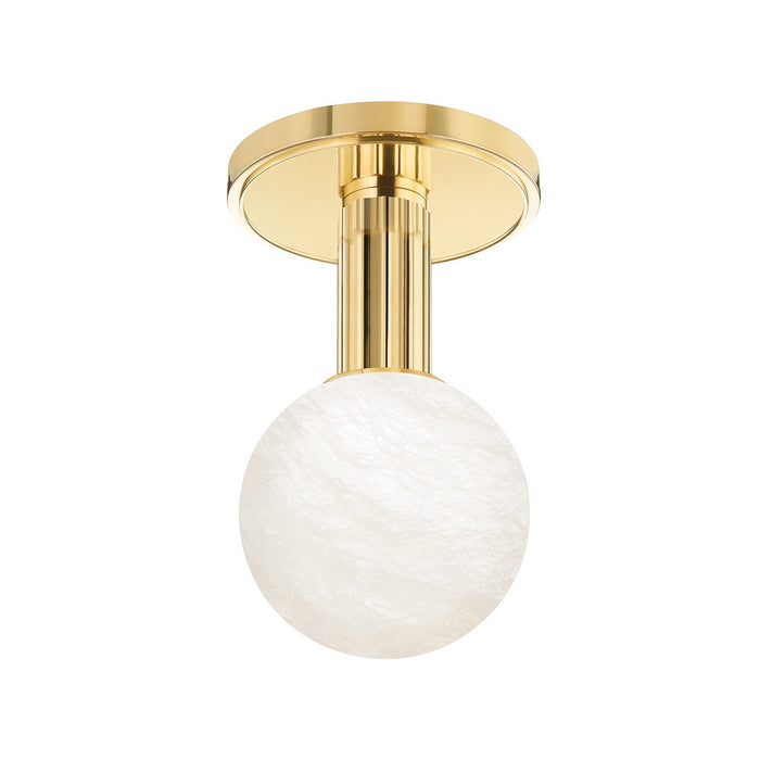 Hudson Valley 9280-AGB LED Flush Mount, Aged Brass