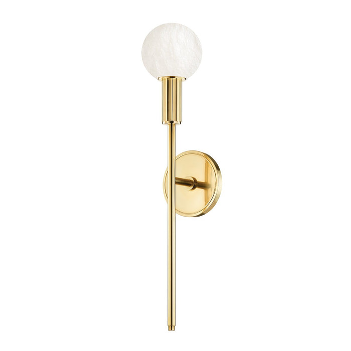 Hudson Valley 9281-AGB LED Wall Sconce, Aged Brass