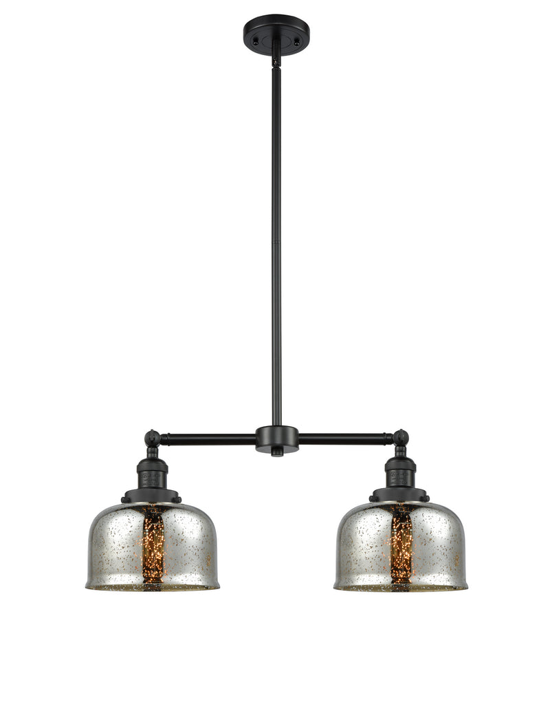 Innovations 209-BK-G78-LED LED Island Pendant, Matte Black