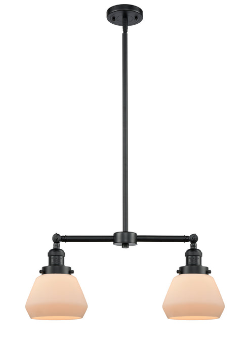 Innovations 209-OB-G171 Two Light Island Pendant, Oil Rubbed Bronze