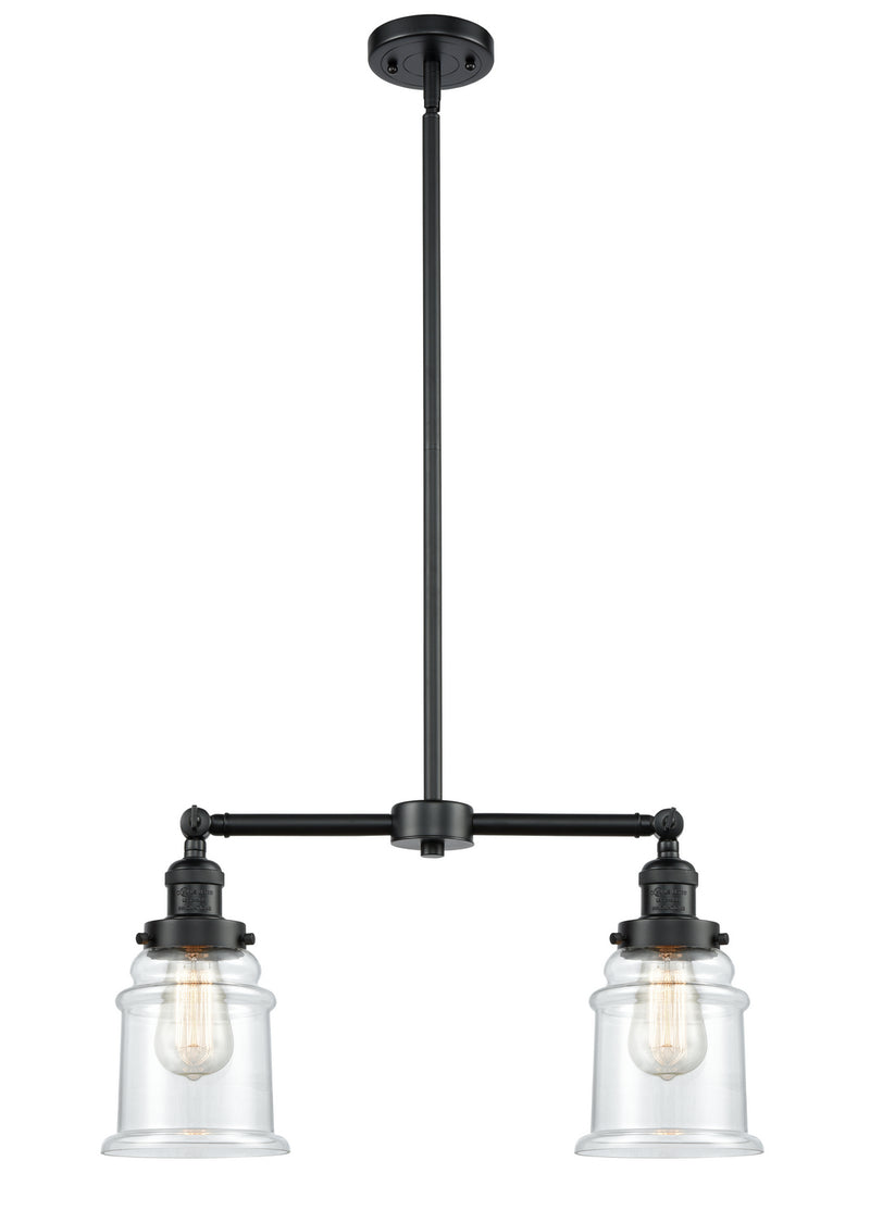 Innovations 209-OB-G182 Two Light Island Pendant, Oil Rubbed Bronze