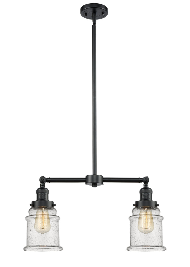 Innovations 209-OB-G184-LED LED Island Pendant, Oil Rubbed Bronze
