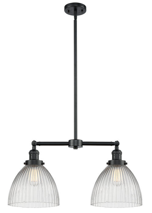 Innovations 209-OB-G222-LED LED Island Pendant, Oil Rubbed Bronze