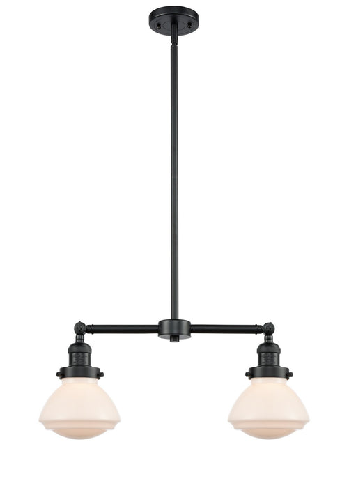 Innovations 209-OB-G321-LED LED Island Pendant, Oil Rubbed Bronze