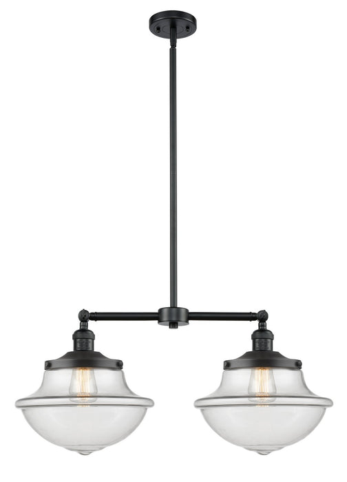 Innovations 209-OB-G542-LED LED Island Pendant, Oil Rubbed Bronze