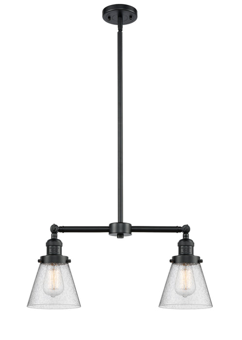Innovations 209-OB-G64-LED LED Island Pendant, Oil Rubbed Bronze