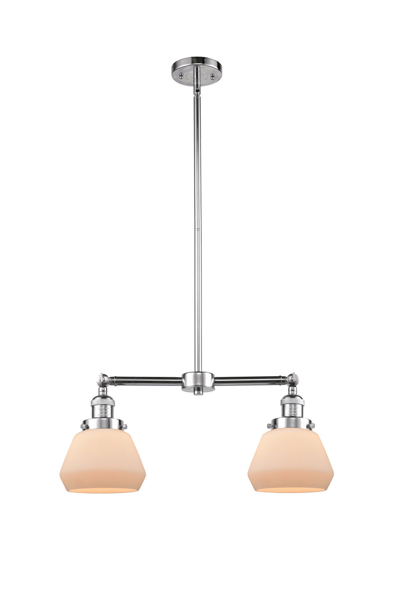 Innovations 209-PC-G171 Two Light Island Pendant, Polished Chrome