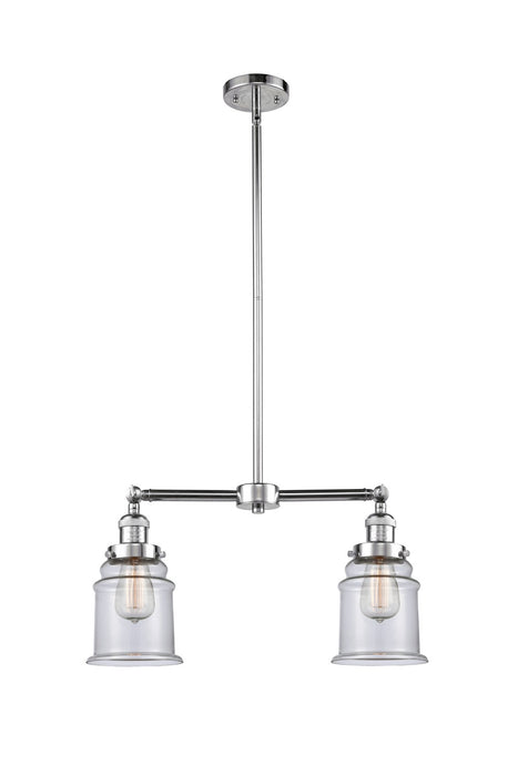 Innovations 209-PC-G182-LED LED Island Pendant, Polished Chrome