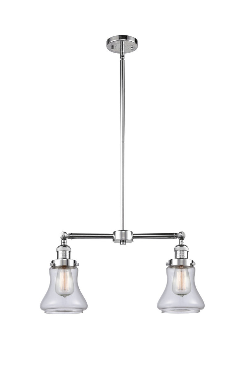 Innovations 209-PC-G192-LED LED Island Pendant, Polished Chrome