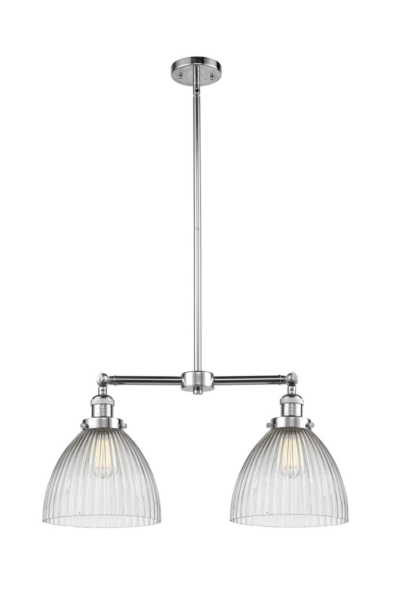 Innovations 209-PC-G222-LED LED Island Pendant, Polished Chrome
