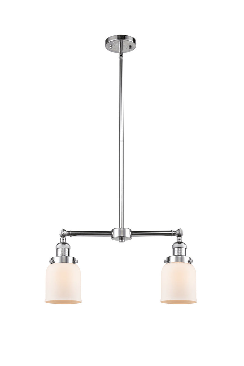 Innovations 209-PC-G51 Two Light Island Pendant, Polished Chrome