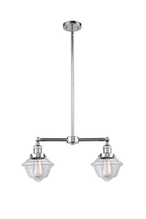 Innovations 209-PC-G532-LED LED Island Pendant, Polished Chrome