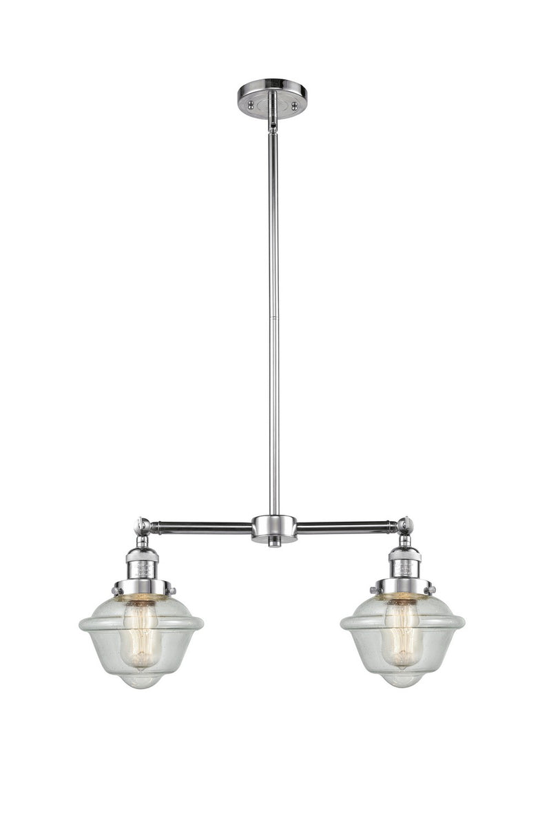Innovations 209-PC-G534-LED LED Island Pendant, Polished Chrome