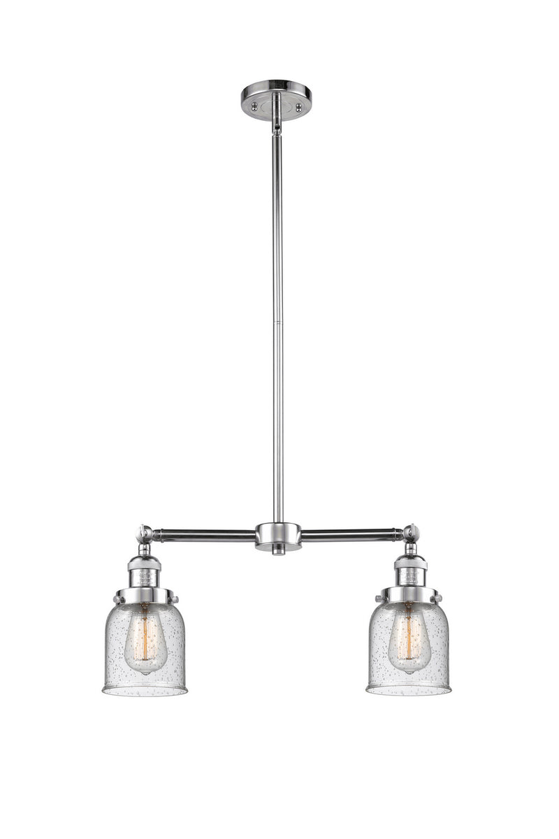 Innovations 209-PC-G54 Two Light Island Pendant, Polished Chrome