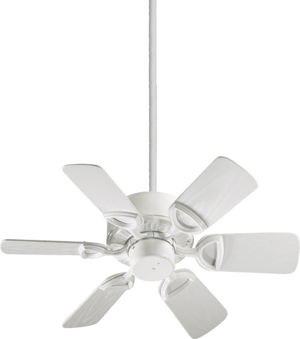 Quorum 143306-6 30"Patio Fan, White
