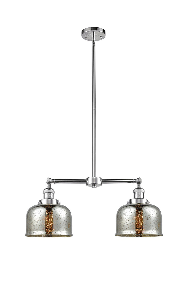 Innovations 209-PC-G78-LED LED Island Pendant, Polished Chrome