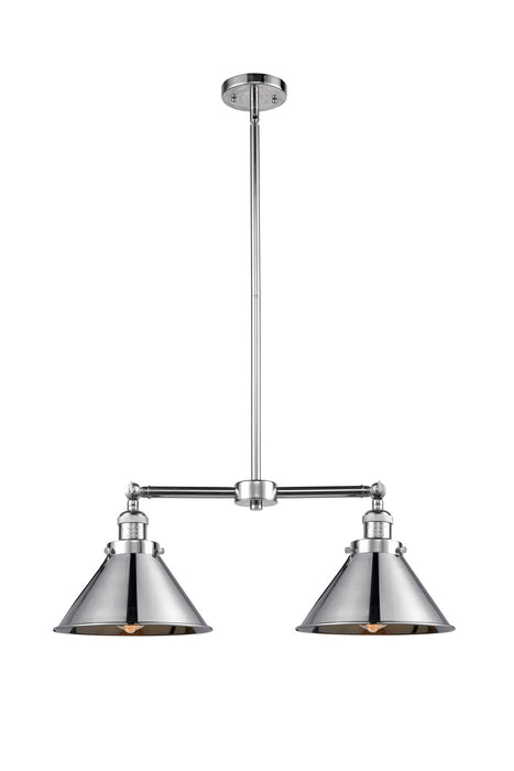 Innovations 209-PC-M10-PC Two Light Island Pendant, Polished Chrome