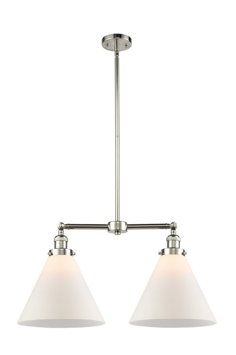 Innovations 209-PN-G41-L-LED LED Island Pendant, Polished Nickel