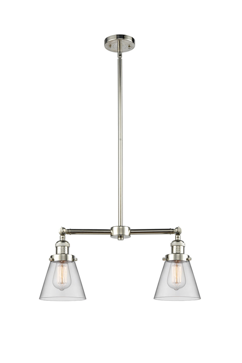 Innovations 209-PN-G62-LED LED Island Pendant, Polished Nickel