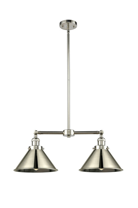 Innovations 209-PN-M10-PN-LED LED Island Pendant, Polished Nickel