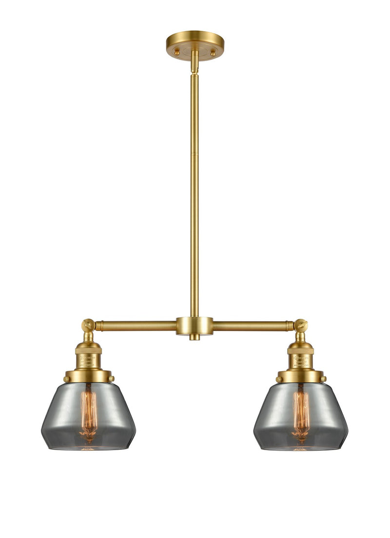 Innovations 209-SG-G173-LED LED Island Pendant, Satin Gold