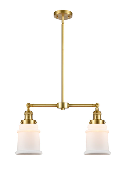 Innovations 209-SG-G181 Two Light Island Pendant, Satin Gold