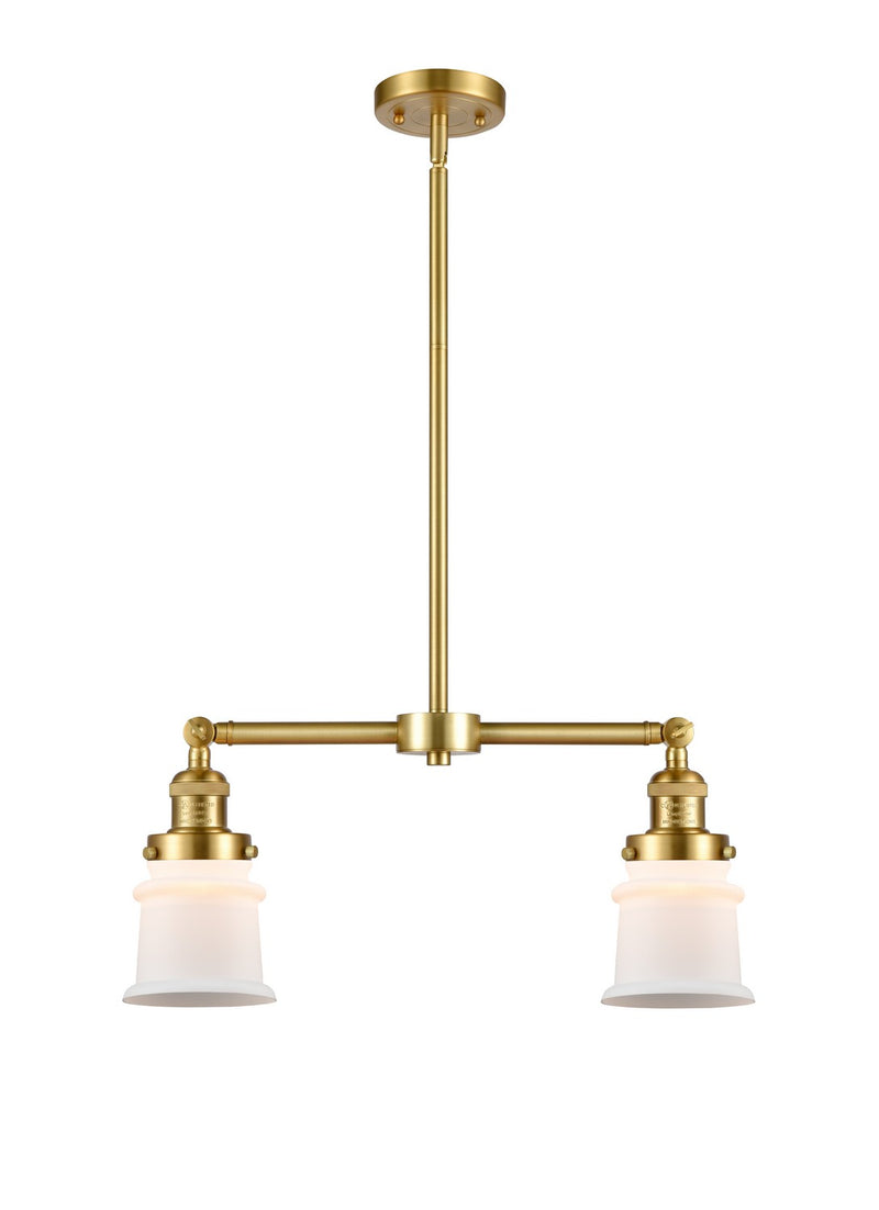 Innovations 209-SG-G181S-LED LED Island Pendant, Satin Gold