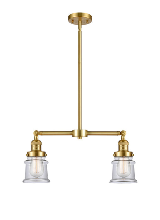Innovations 209-SG-G182S-LED LED Island Pendant, Satin Gold