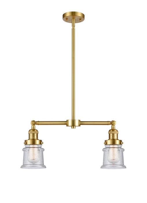Innovations 209-SG-G184S-LED LED Island Pendant, Satin Gold