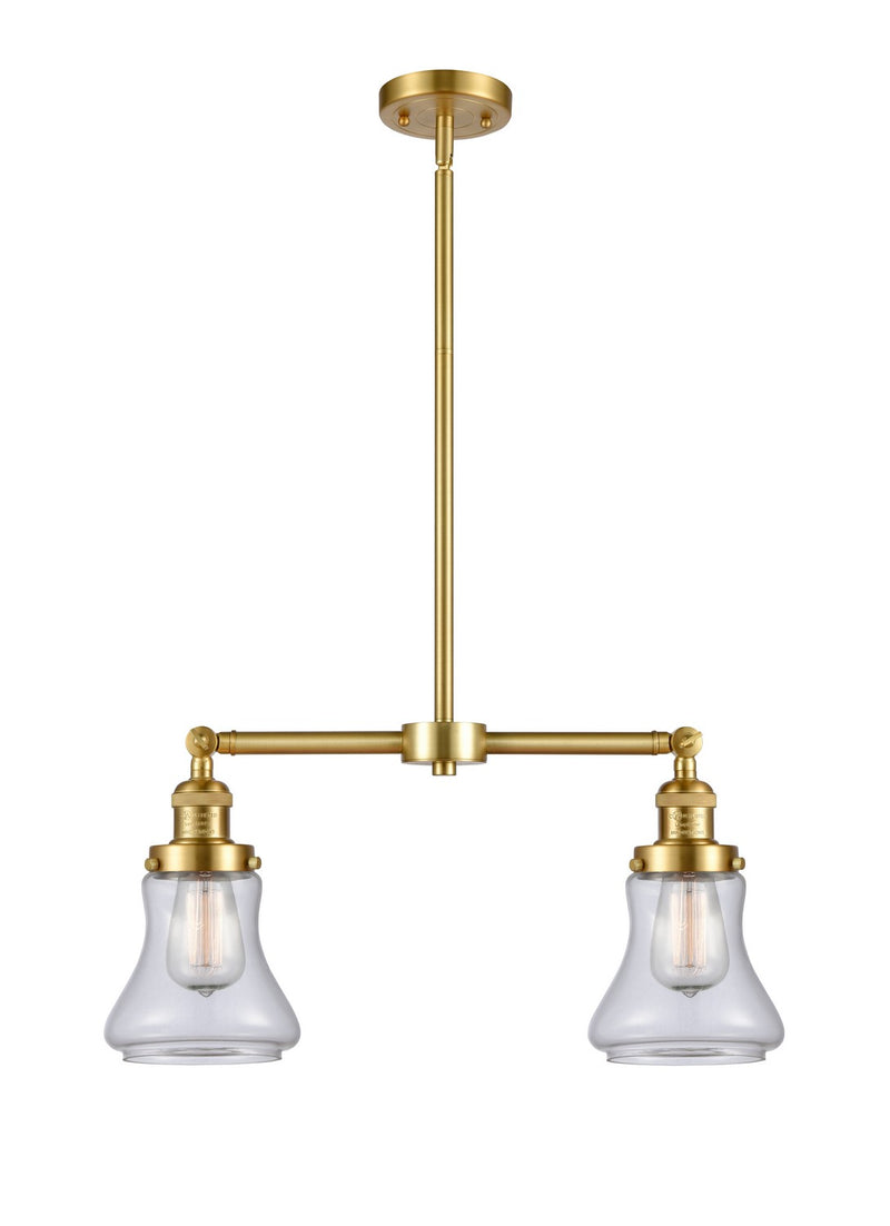 Innovations 209-SG-G192-LED LED Island Pendant, Satin Gold