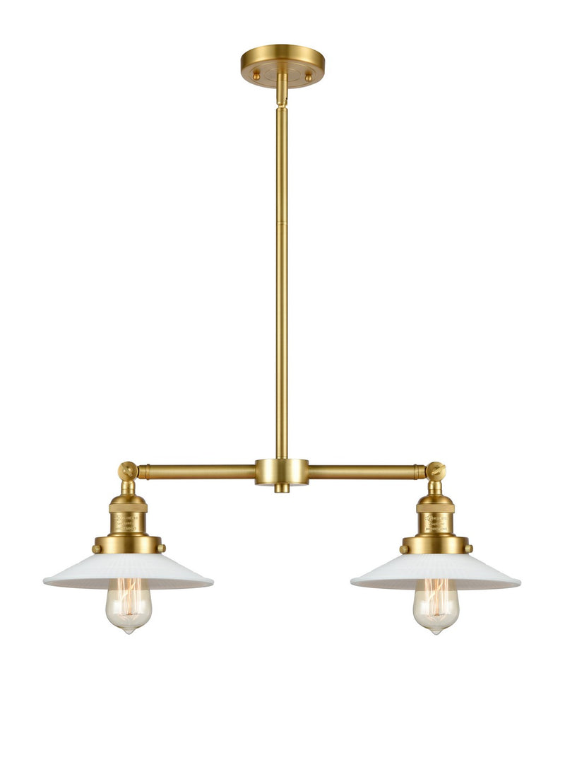 Innovations 209-SG-G1-LED LED Island Pendant, Satin Gold