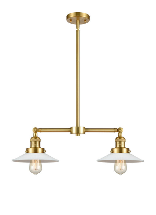 Innovations 209-SG-G1-LED LED Island Pendant, Satin Gold