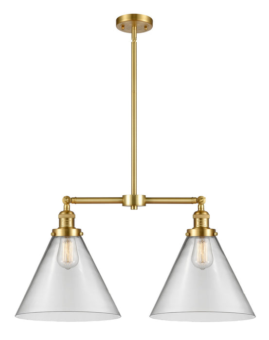 Innovations 209-SG-G42-L-LED LED Island Pendant, Satin Gold