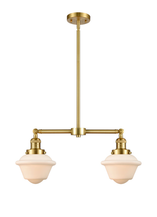 Innovations 209-SG-G531 Two Light Island Pendant, Satin Gold