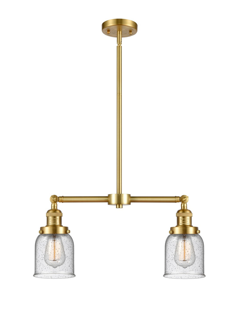 Innovations 209-SG-G54-LED LED Island Pendant, Satin Gold