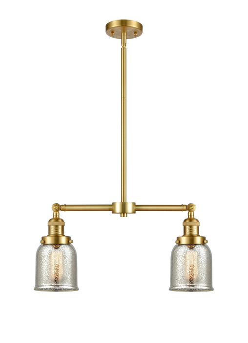 Innovations 209-SG-G58-LED LED Island Pendant, Satin Gold