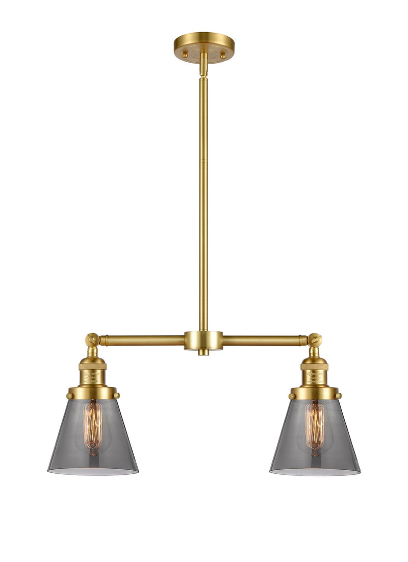 Innovations 209-SG-G63-LED LED Island Pendant, Satin Gold