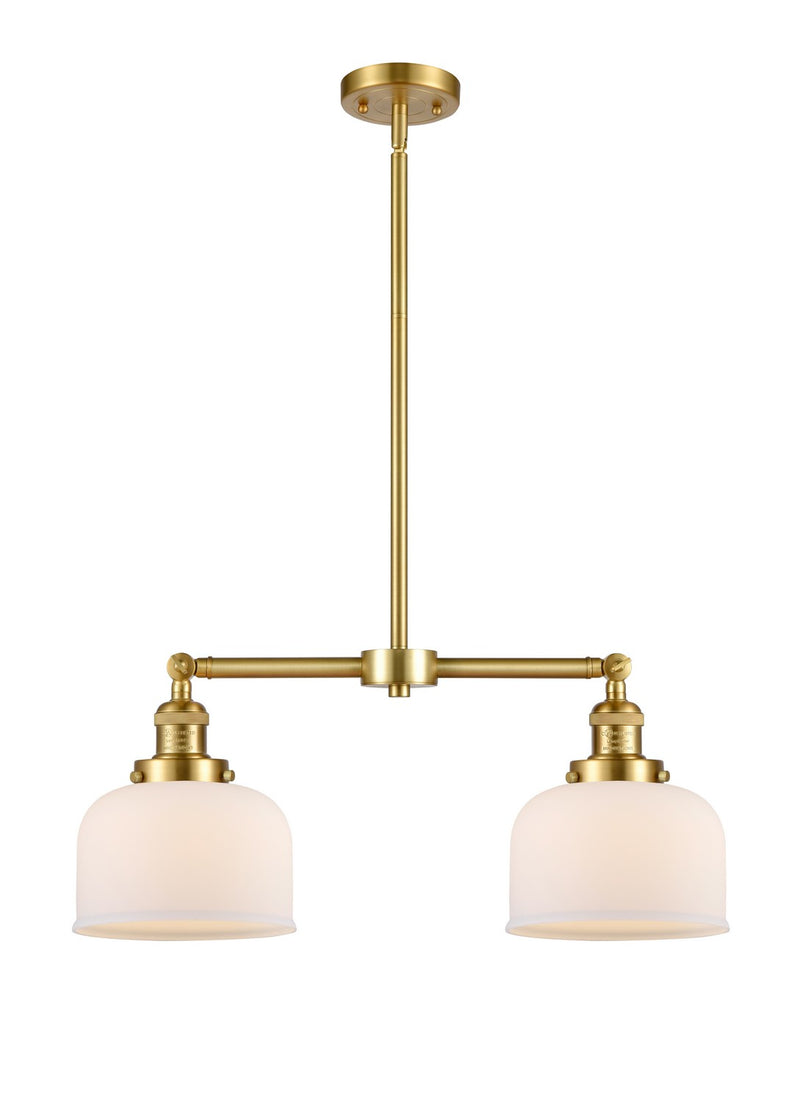 Innovations 209-SG-G71-LED LED Island Pendant, Satin Gold