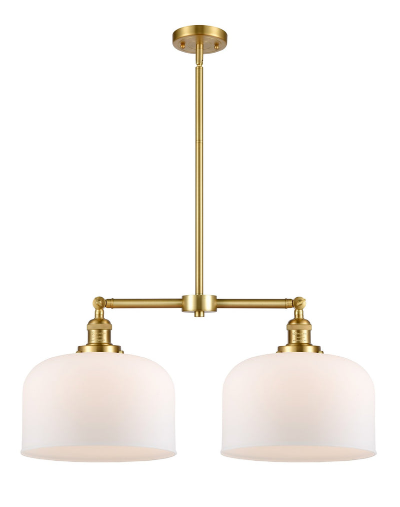Innovations 209-SG-G71-L-LED LED Island Pendant, Satin Gold