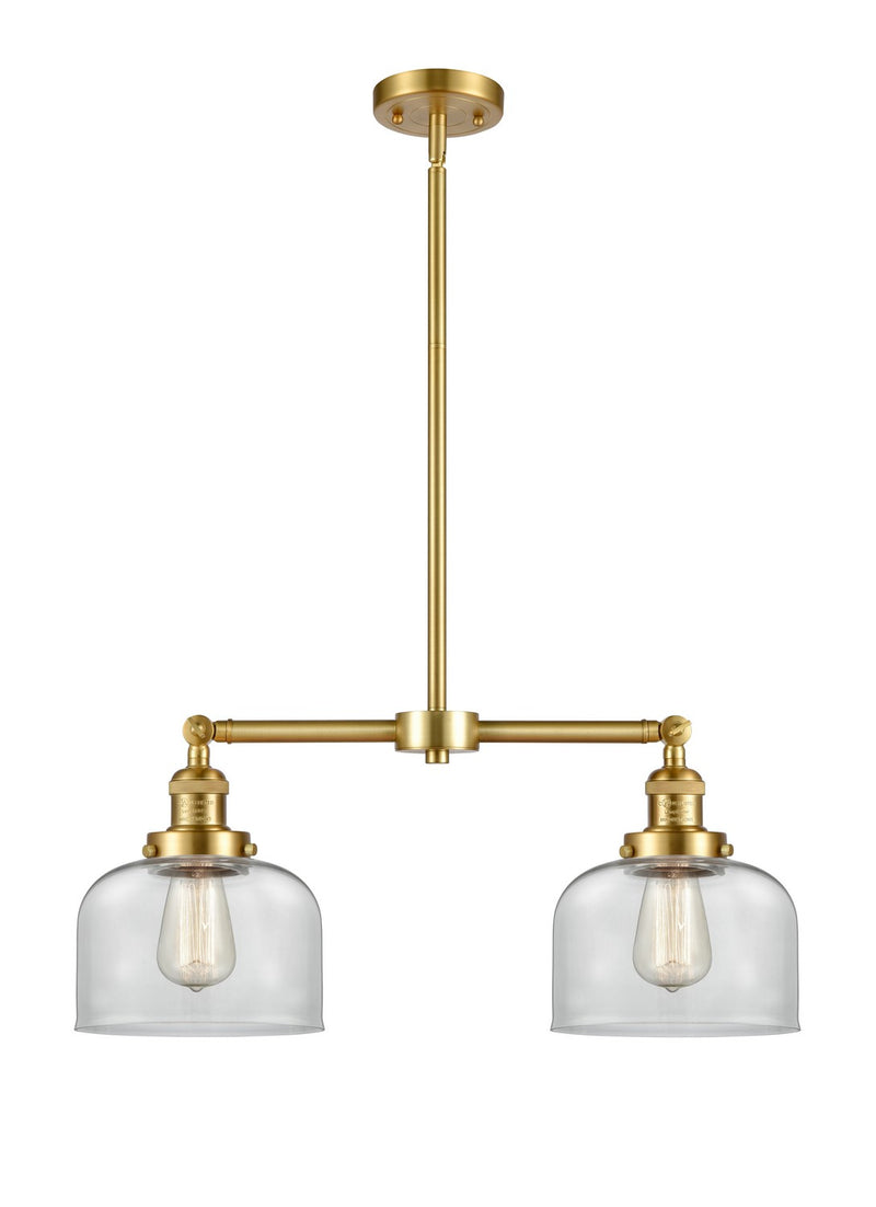 Innovations 209-SG-G72-LED LED Island Pendant, Satin Gold