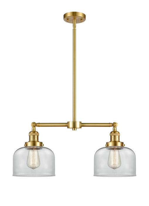 Innovations 209-SG-G72-LED LED Island Pendant, Satin Gold
