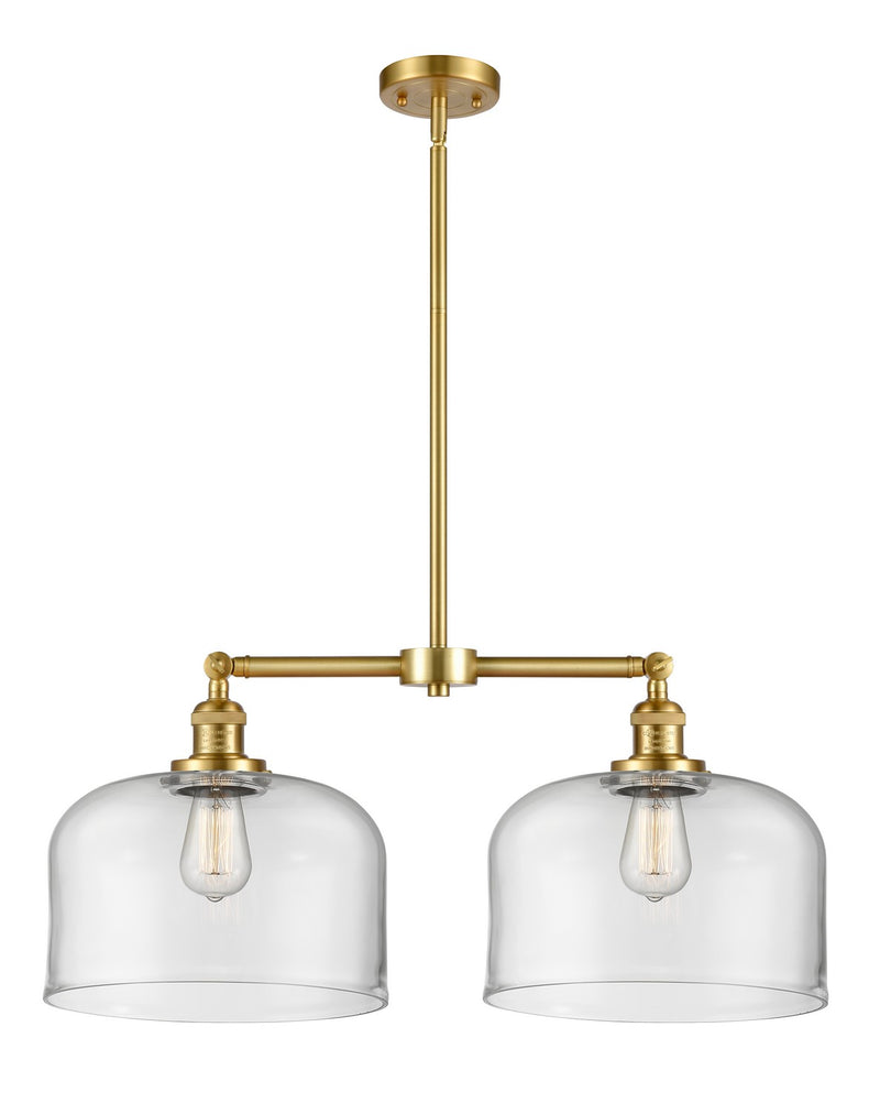 Innovations 209-SG-G72-L-LED LED Island Pendant, Satin Gold
