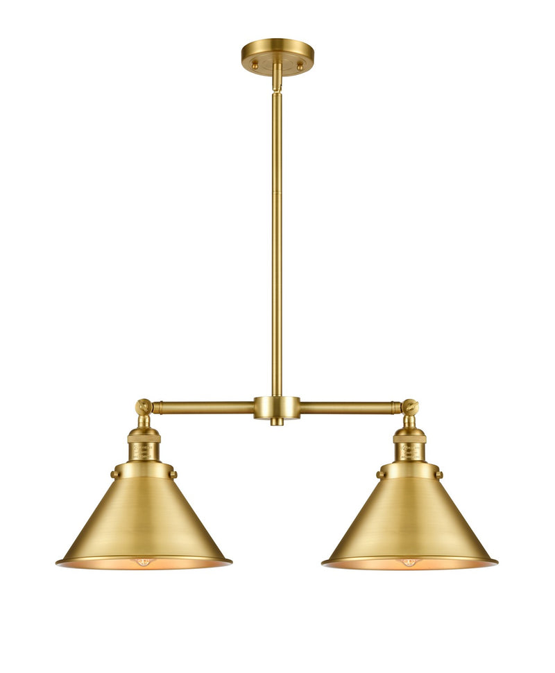 Innovations 209-SG-M10-SG-LED LED Island Pendant, Satin Gold